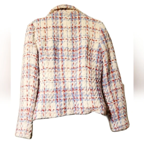 VTG Elam Weekend Women's Wool Coat Scandi Minimal Streetwear Grandma Core - Picture 3 of 7